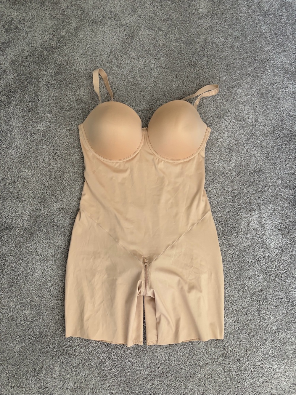Sculpting Nude Shapewear Bodysuit with Molded Cups